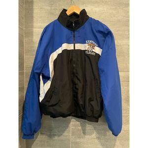 Vintage UK Kentucky WILDCATS Full zip windbreaker Planet athletics LARGE
